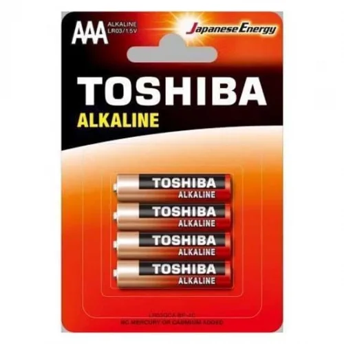 BATERÍAS AAA KIRMIZI ALKALİN LR03GCA BP-4C LR03 BLISTER DE 4