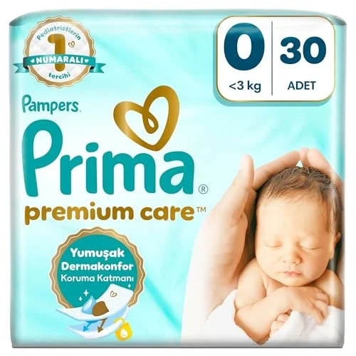 Bebek Bezi Premium Care 0 Numara 30 Adet