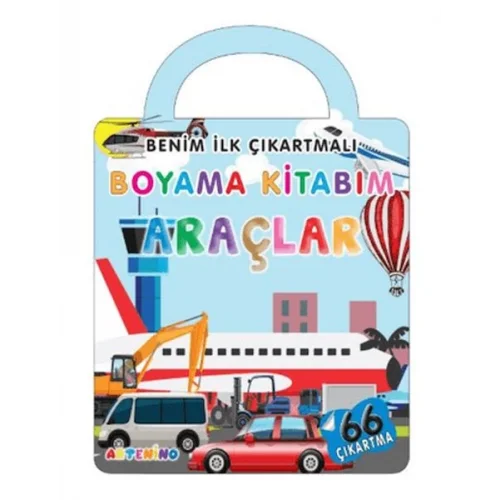 Benim İlk Çıkartmalı Boyama Kitabım - Araçlar