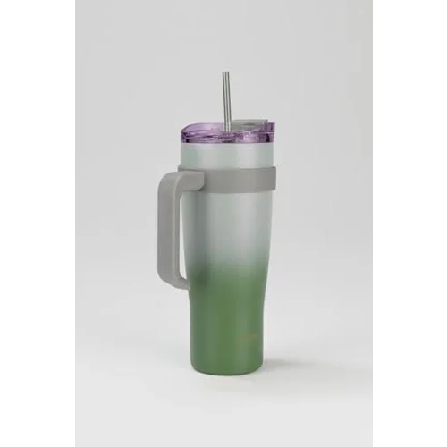Bernardo Alto Pipetli Termos Bardak Yeşil 1000Ml