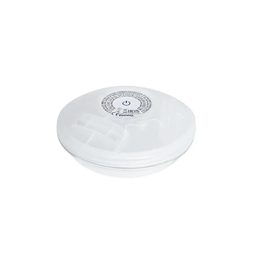 Bestway Pille çalışır, yüzen LED lamba, çap 14 cm