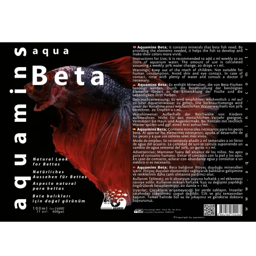 Beta Mineral Düzenleyicisi 100ml