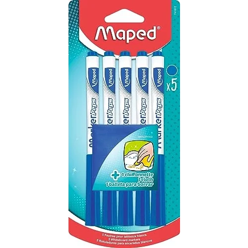Beyaz Tahta Kalemi Mavi - 5li
