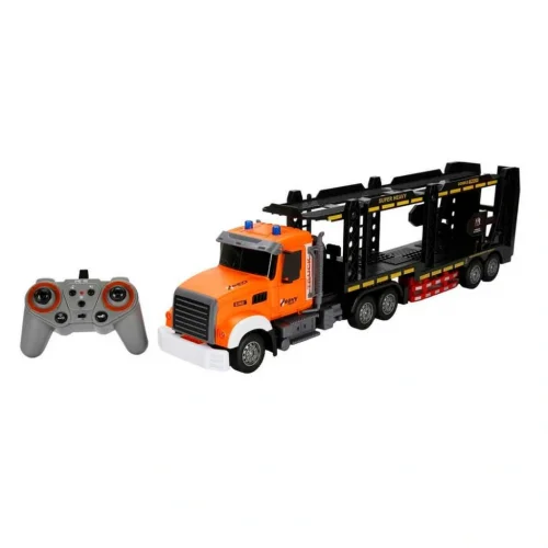 Mey İthalat® 1:12 Sesli ve Işıklı USB Şarjlı Uzaktan Kumandalı Transporter 56 cm