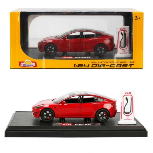 Mey İthalat® 1/24 Araba XLG Model Sesli ve Işıklı