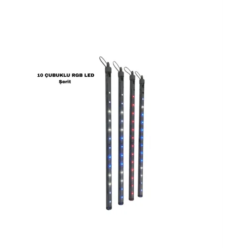 Mey İthalat® 10 ÇUBUKLU DEKOR LED