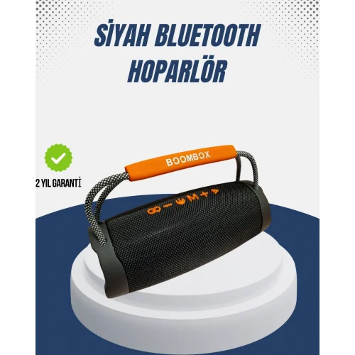 Mey İthalat® 10W Çift Çıkış Güçlü Bluetooth Hoparlör Eller Serbest