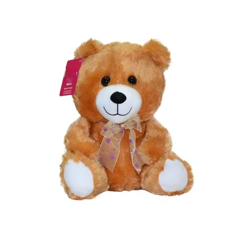 Mey İthalat® 1181K Oturan Ayı Kahverengi 30 cm