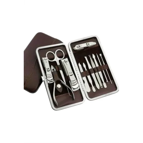 Mey İthalat® 12 Parça Manikür Pedikür Seti