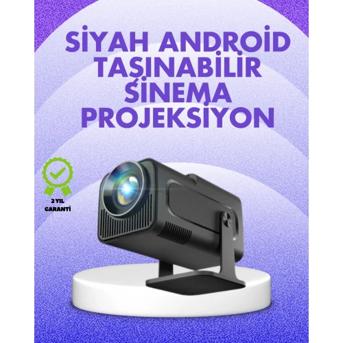 Mey İthalat® 180° Dönebilen Gövde Tasarımıyla Tavan Yansıtmalı Taşınabilir Projektör
