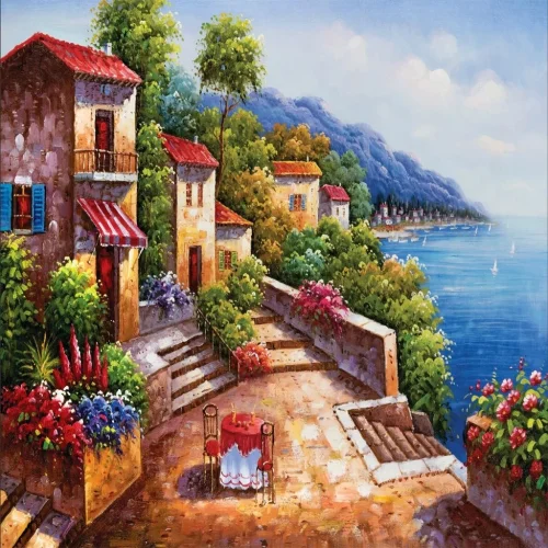 Mey İthalat® 20077 PUZZLE 500 Silent Shore