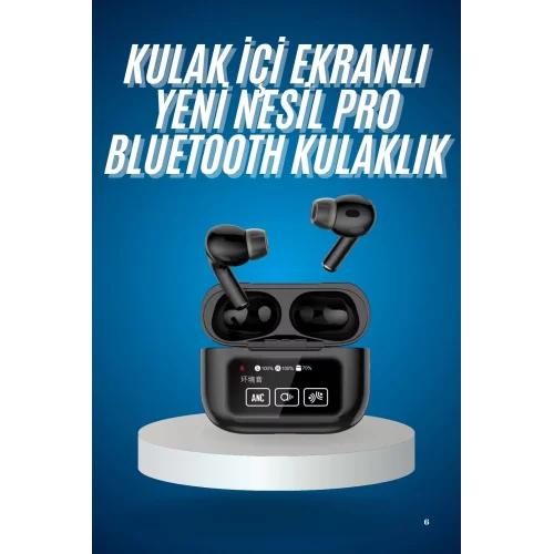 Mey İthalat® 2025 Model Bluetooth Kulaklık Dokunmatik Ekran Yüksek Ses Kalitesi