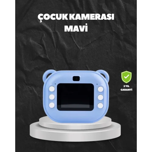 Mey İthalat® 24MP HD Çift Lensli Şipşak Kamera – Termal Baskılı, 32GB Dahili Hafızalı