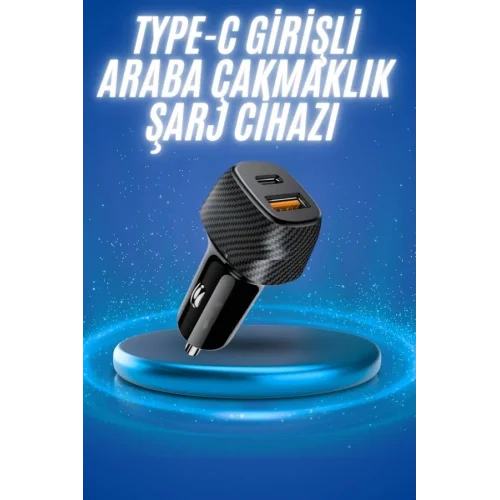 Mey İthalat® 38W Oto Çakmaklık Araç Içi Şarj Cihazı Hızlı Şarj Uzun Ömürlü