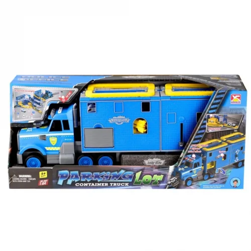 Mey İthalat® 4345 Sesli Işıklı Transporter Garaj Seti