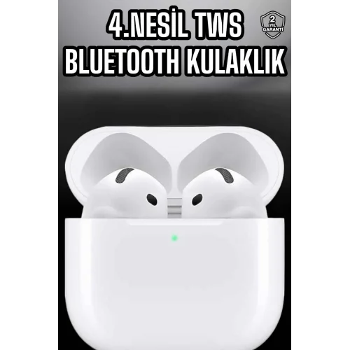 Mey İthalat® 4.Nesil Kaliteli TWS Android ve İOS Uyumlu Mikrofonlu Kulaklık