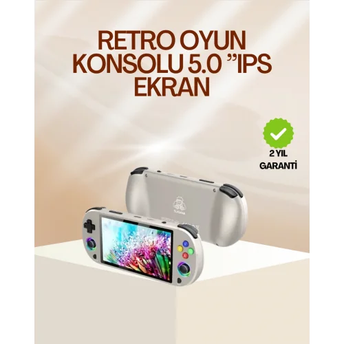 Mey İthalat® 5 IPS Ekranlı Taşınabilir Oyun Konsolu