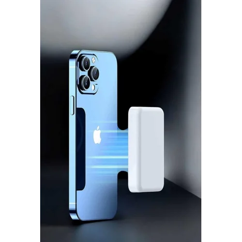 Mey İthalat® 5000 Mah İOS Uyumlu Magsafe Kablosuz Şarj Hızlı Şarj Desteği