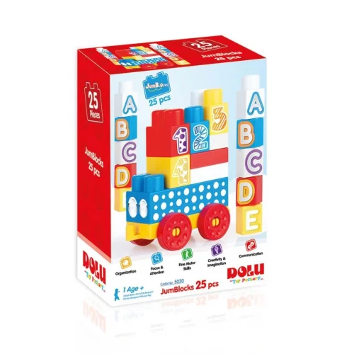 Mey İthalat® 5030 OYUNCAK KUTUDA MEGA BLOK 25 LI