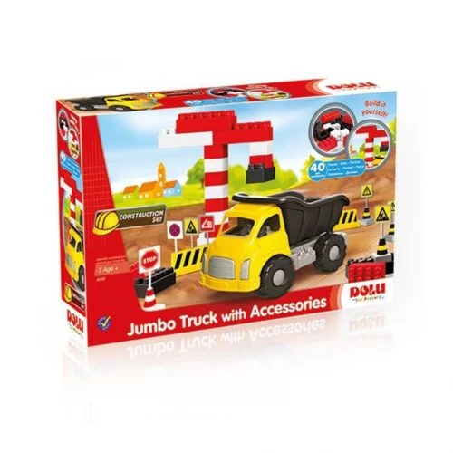 Mey İthalat®  6045 Dolu, Jumbo Kamyon Trafik Seti ve Bloklar
