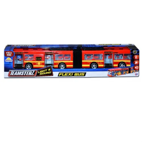 Mey İthalat® 65661 Teamsterz Sesli ve Işıklı Otobüs