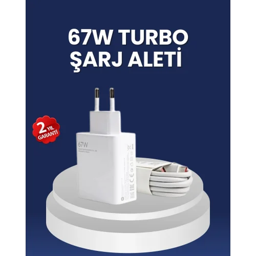 Mey İthalat® 67 Watt Hızlı Şarj Adaptörü Samsung S20 S21 S22 S23 Uyumlu