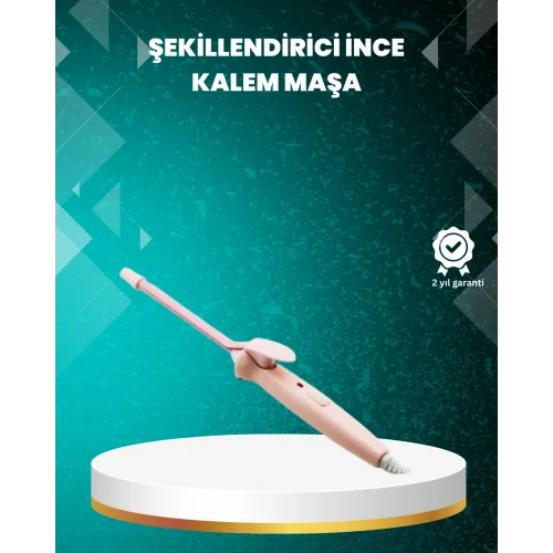 Mey İthalat® 9mm İnce Bukle Maşası Afro ve Sık Bukleler İçin Uygun