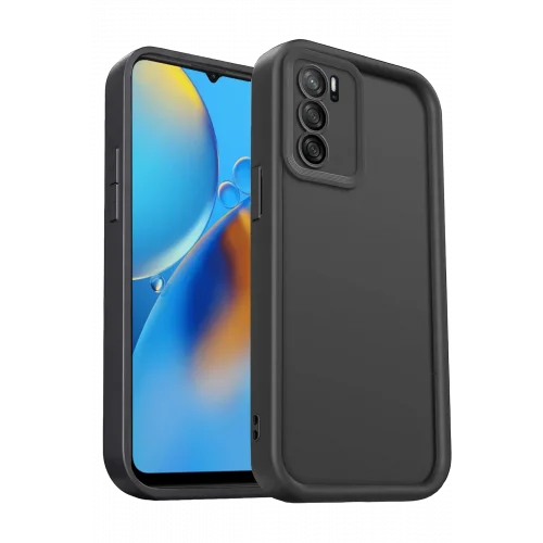 Mey İthalat®   A16 Kılıf Viera Silikon - Siyah