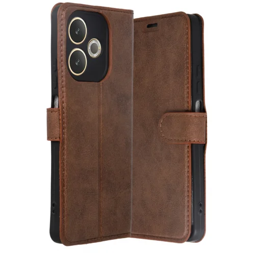 Mey İthalat®   A5 Pro 4G Trend S Plus Kapaklı Kılıf - Taba