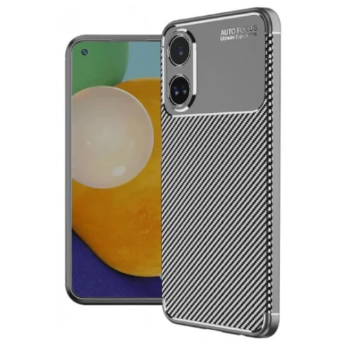 Mey İthalat®   A60 Kılıf Auto Focus Karbon Kapak - Gri