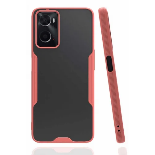 Mey İthalat®   A96 Kılıf Platin Silikon - Pembe