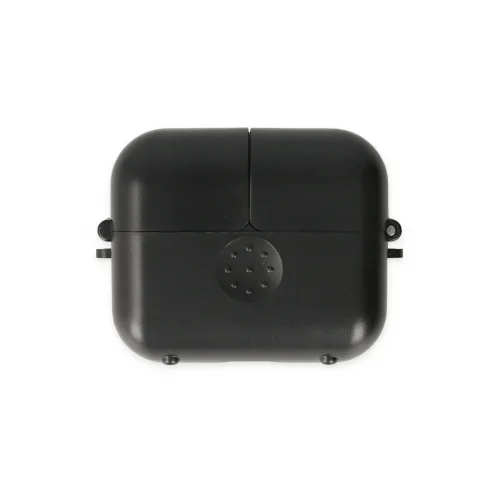 Mey İthalat®  Airpods 3 (3.nesil) Basmalı Kılıf - Siyah