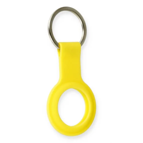 Mey İthalat®  Airtag Silikon Kılıf - Sarı