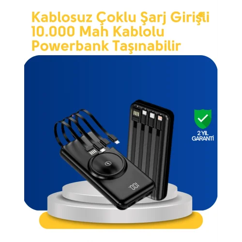Mey İthalat® Akıllı Koruma Sistemli Powerbank – Hızlı, Güvenli ve Modern