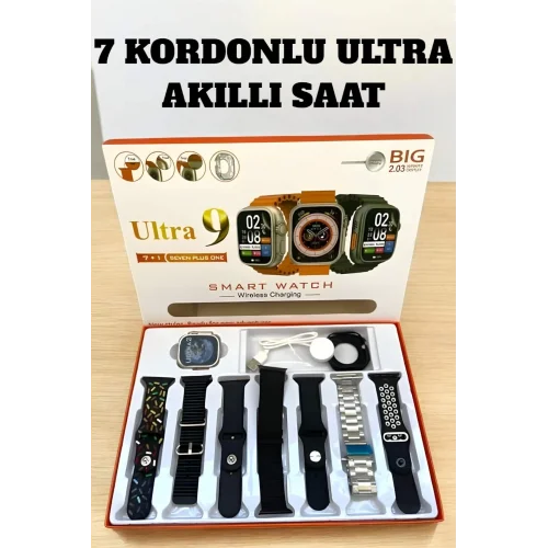 Mey İthalat® Akıllı Saat Android Ve İOS Uyumlu Arama Cevaplayan Dokunmatik Ekran