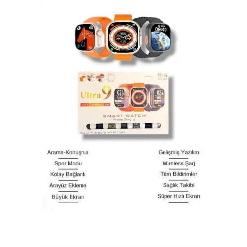 Mey İthalat® Akıllı Saat Bluetooth Araması, Spor Modları ve Sağlık İzleme ile Hayatınızı Kolaylaştıran Akıllı Saat