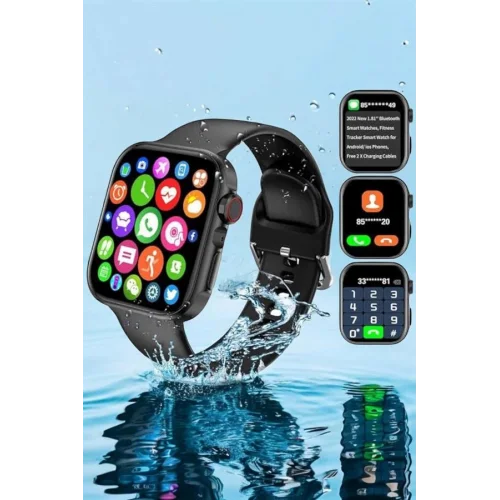 Mey İthalat® Akıllı Saat Sağlık Takibi ve Akıllı Özelliklerle Donatılmış Modern Akıllı Saat