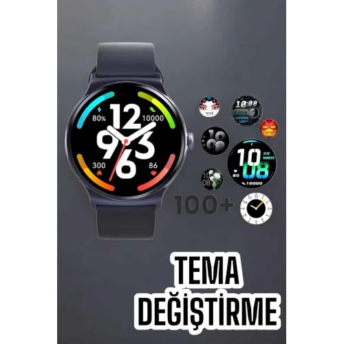 Mey İthalat® Akıllı Saat Sesli Görüşme Bluetooth Bağlantılı 3 Kordonlu