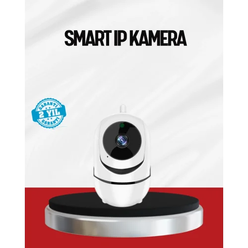 Mey İthalat® Akıllı Telefon Uyumlu Gece Görüşlü Güvenlik Kamerası