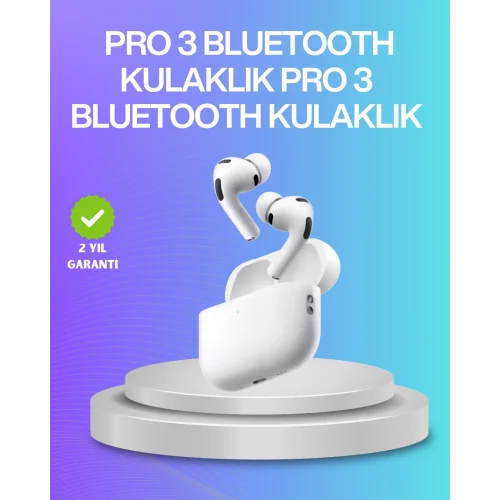 Mey İthalat® Aktif Gürültü Engelleyici Kablosuz Bluetooth Kulaklık – Şarj Kutulu, Uzun Ömürlü