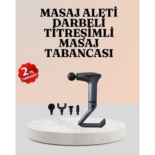 Mey İthalat® AKTÜEL 3in1 Taşınabilir Şarjlı Titreşimli Masaj Cihazı Çok Fonksiyonlu