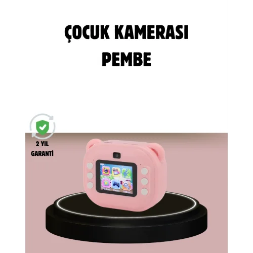 Mey İthalat® Anında Baskı Özellikli Şipşak Kamera 24MP HD Çift Lensli ve 32GB Hafızalı