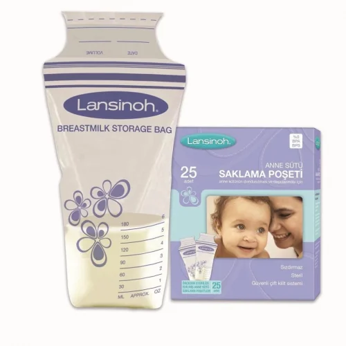 Mey İthalat®   Anne Sütü Saklama Poşeti 25 Adet