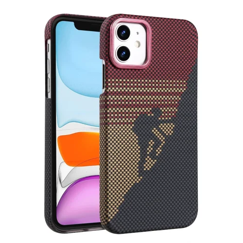 Mey İthalat®  Apple iPhone 11 Vega Magsafe Kapak - Kırmızı