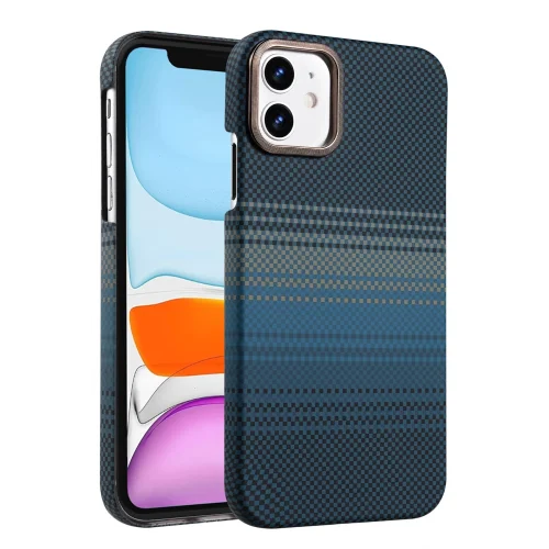 Mey İthalat®  Apple iPhone 11 Vega Magsafe Kapak - Mavi