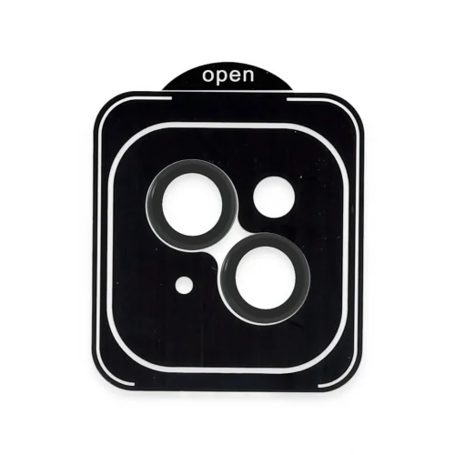 Mey İthalat®  Apple iPhone 13 PVD Metal Kamera Lens - Siyah
