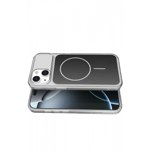 Mey İthalat®   iPhone 14 Bruma Magsafe Kapak - Siyah