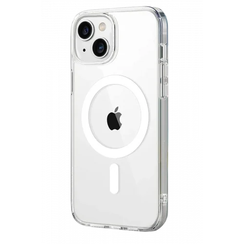 Mey İthalat®  Apple iPhone 14 Combo Sert Şeffaf Magsafe Kapak - Şeffaf