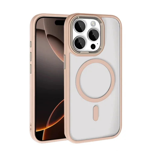 Mey İthalat®  Apple iPhone 15 Pro Max Terea Magsafe Kapak - Gold