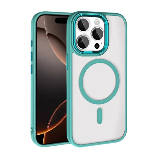 Mey İthalat®  Apple iPhone 15 Pro Max Terea Magsafe Kapak - Yeşil